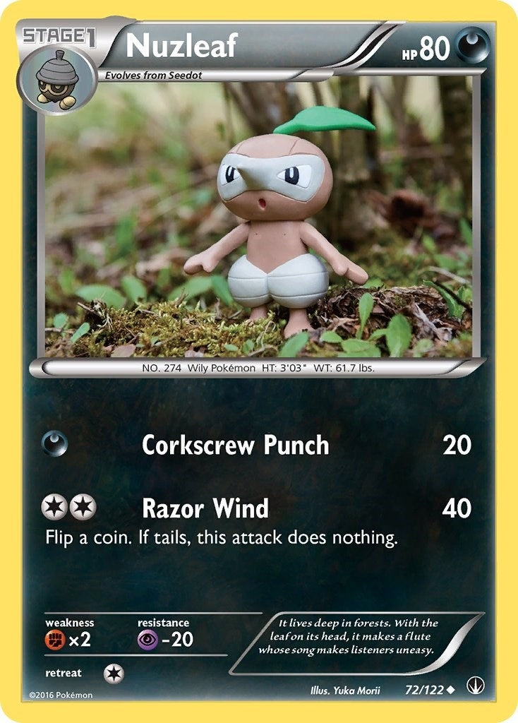 Image for Nuzleaf (72/122) [XY - BREAKpoint] - Pokemon