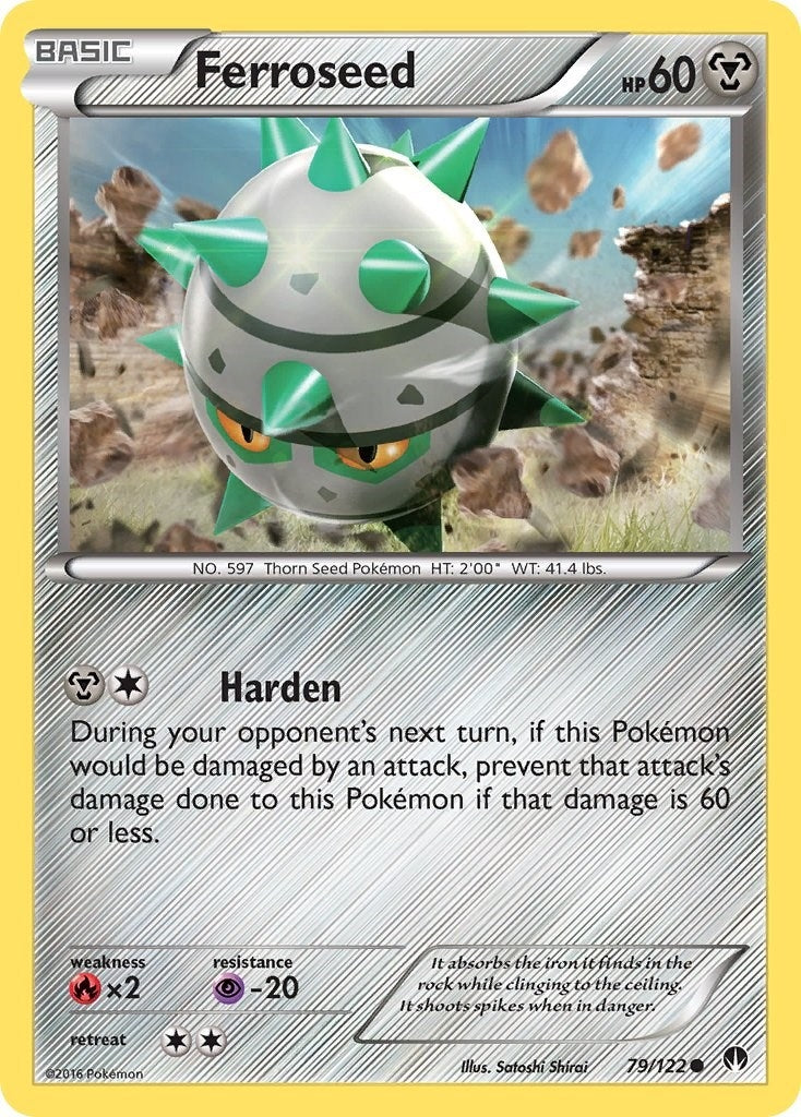 Image for Ferroseed (79/122) [XY - BREAKpoint] - Pokemon