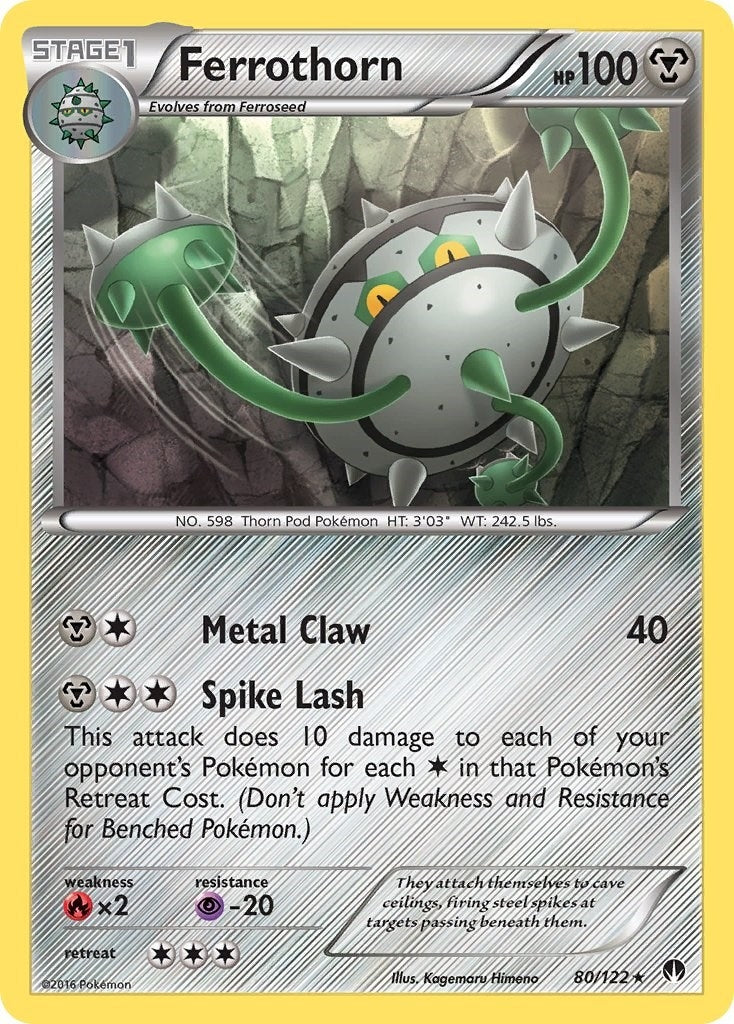 Image for Ferrothorn (80/122) [XY - BREAKpoint] - Pokemon