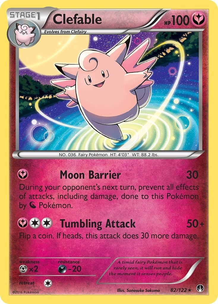 Image for Clefable (82/122) [XY - BREAKpoint] - Pokemon