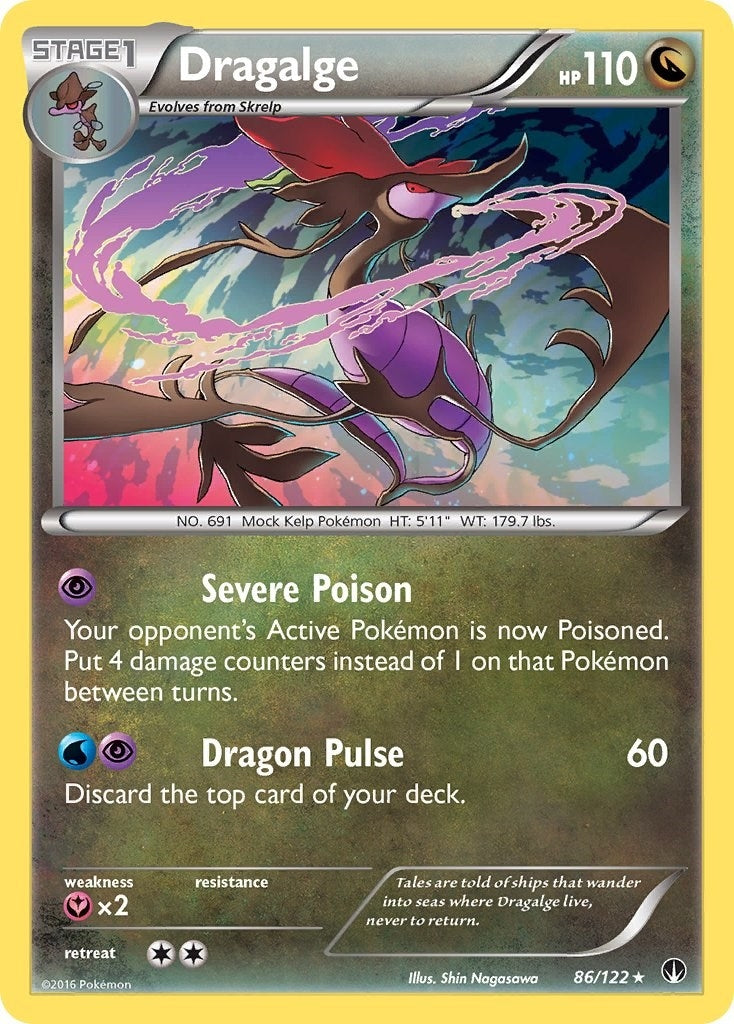 Image for Dragalge (86/122) [XY - BREAKpoint] - Pokemon