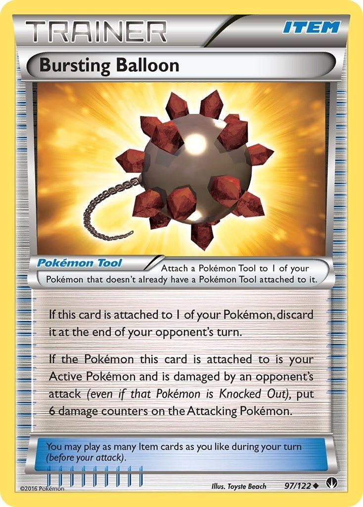 Image for Bursting Balloon (97/122) [XY - BREAKpoint] - Pokemon