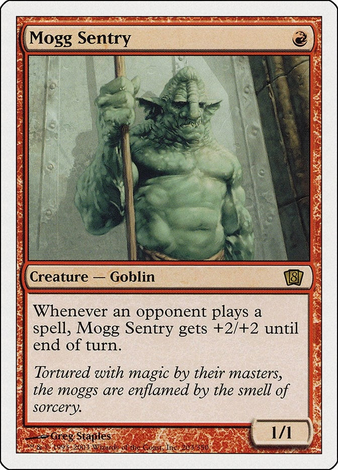 Image for Mogg Sentry (203) [8th Edition] - Magic: The Gathering