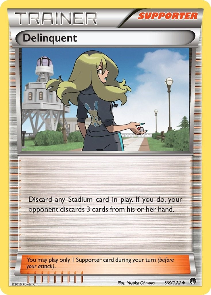 Image for Delinquent (98/122) [XY - BREAKpoint] - Pokemon