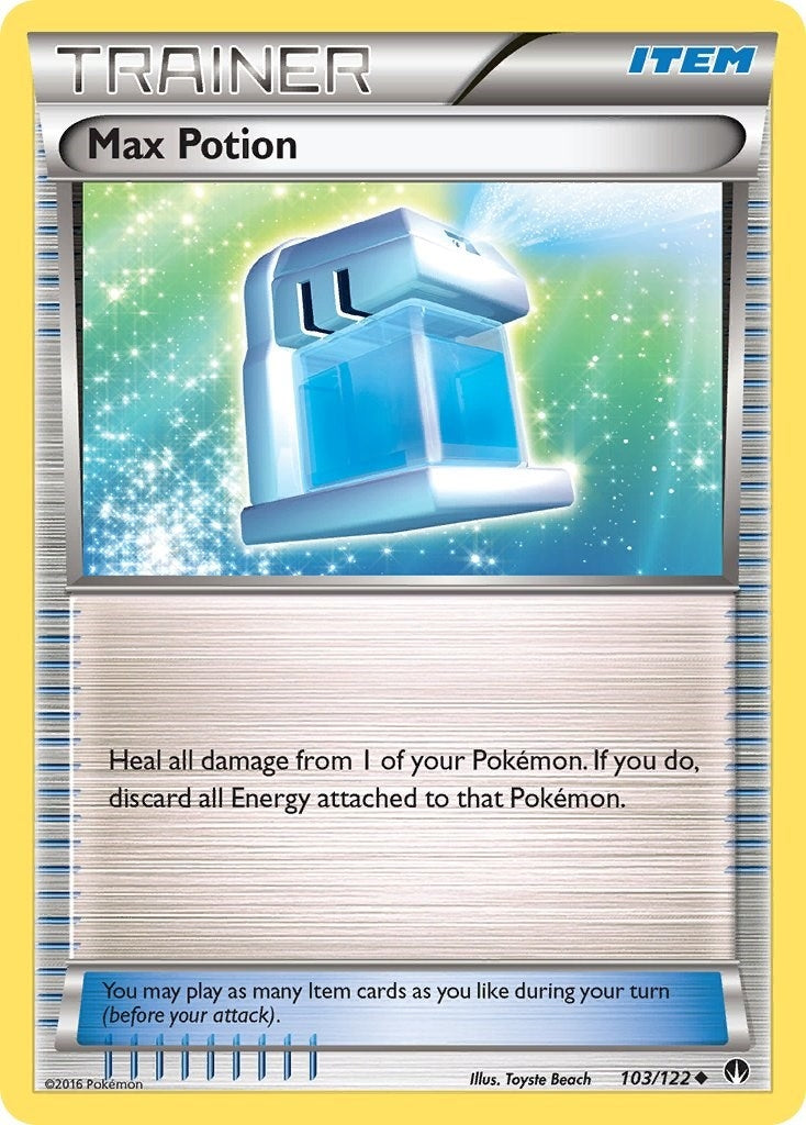 Image for Max Potion (103/122) [XY - BREAKpoint] - Pokemon
