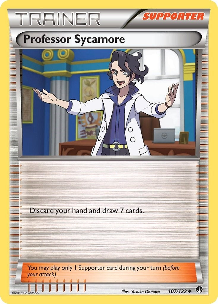 Image for Professor Sycamore (107/122) [XY - BREAKpoint] - Pokemon