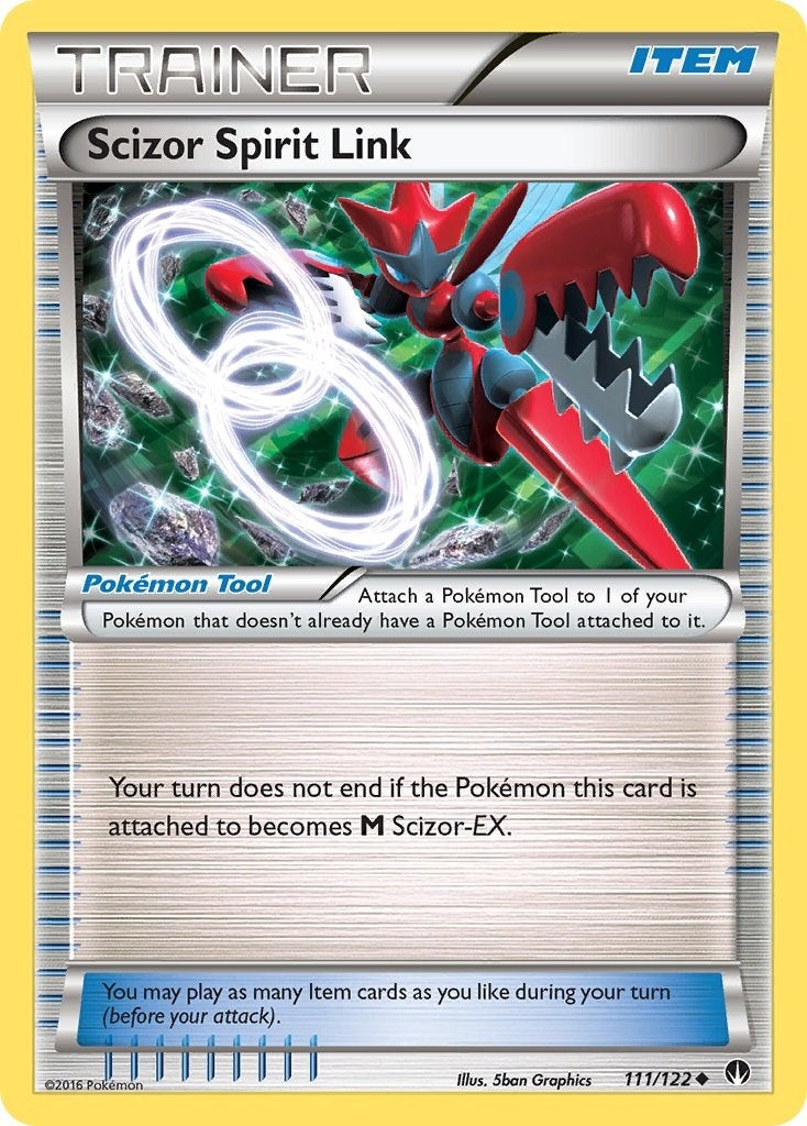 Image for Scizor Spirit Link (111/122) [XY - BREAKpoint] - Pokemon