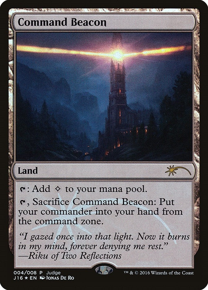 Image for Command Beacon (4) [Judge Promos] - Magic: The Gathering