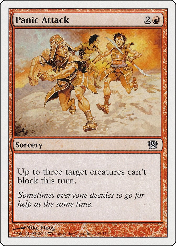 Image for Panic Attack (209) [8th Edition] - Magic: The Gathering