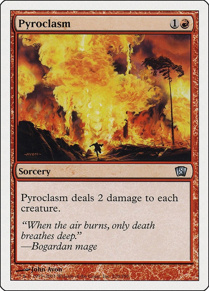 Image for Pyroclasm (210) [8th Edition] - Magic: The Gathering