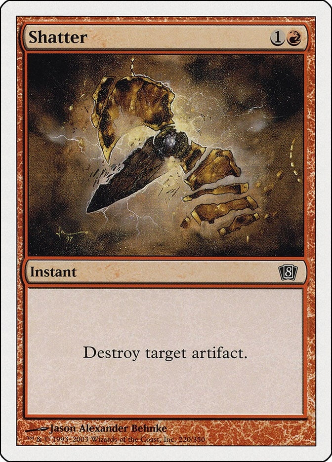 Image for Shatter (220) [8th Edition] - Magic: The Gathering