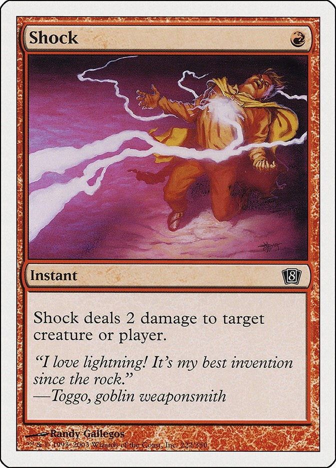 Image for Shock (222) [8th Edition] - Magic: The Gathering