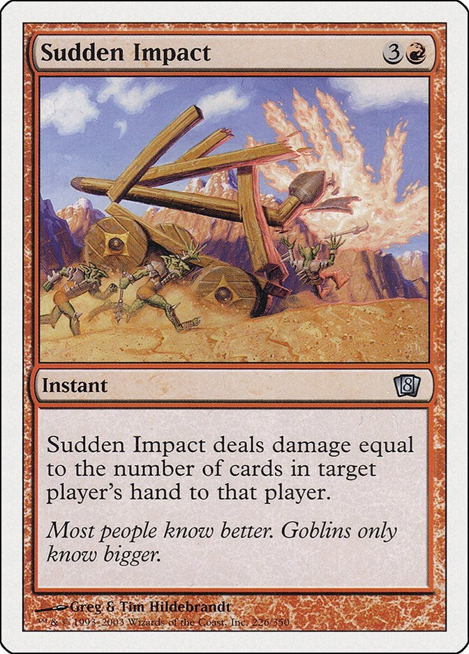 Image for Sudden Impact (226) [8th Edition] - Magic: The Gathering