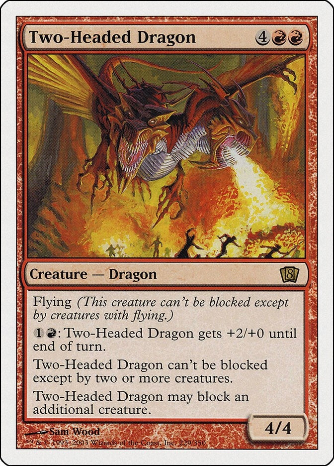 Image for Two-Headed Dragon (229) [8th Edition] - Magic: The Gathering