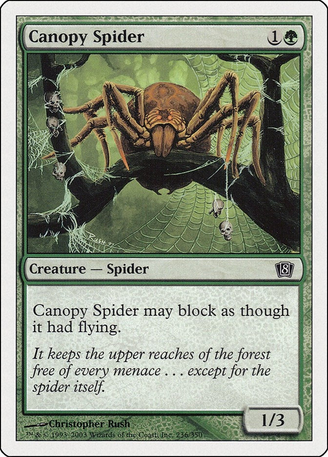 Image for Canopy Spider (236) [8th Edition] - Magic: The Gathering