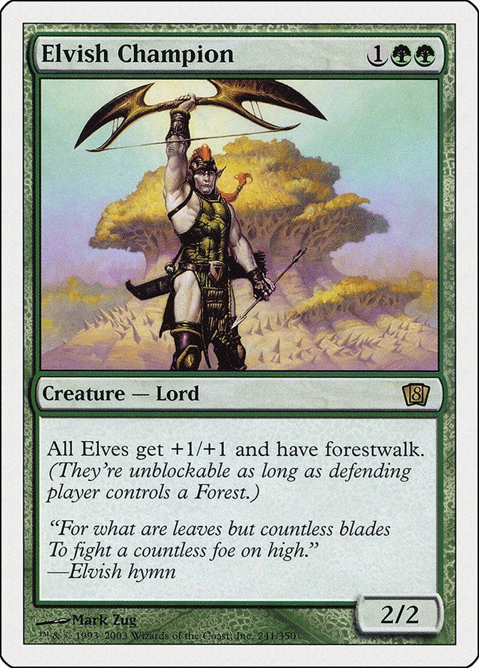 Image for Elvish Champion (241) [8th Edition] - Magic: The Gathering