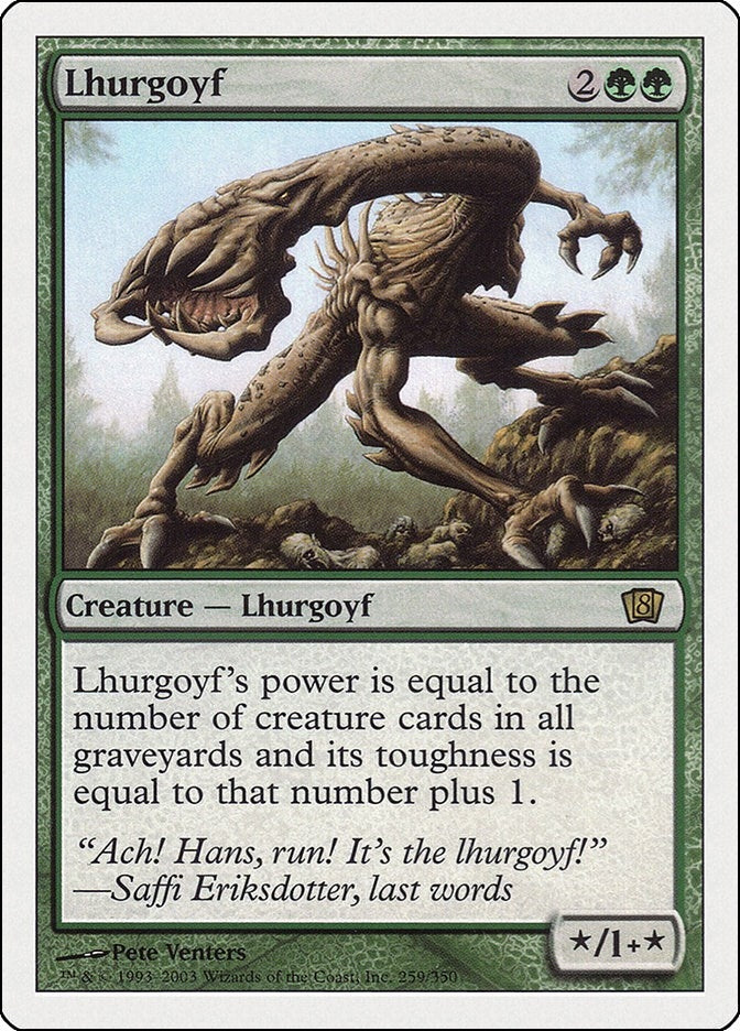 Image for Lhurgoyf (259) [8th Edition] - Magic: The Gathering