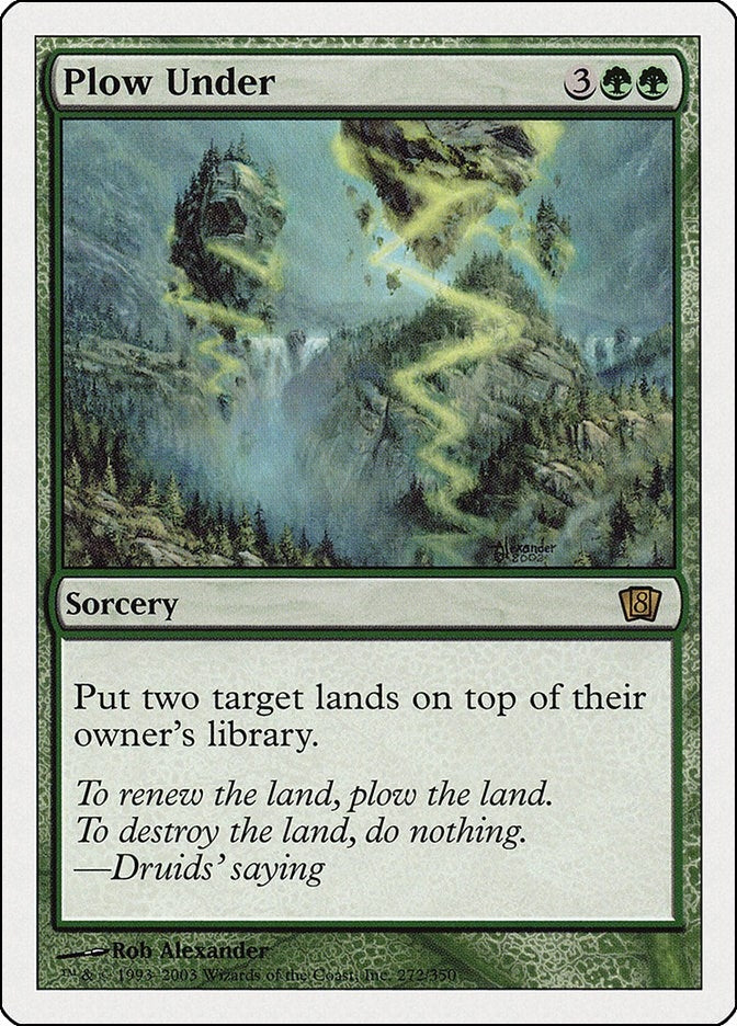 Image for Plow Under (272) [8th Edition] - Magic: The Gathering