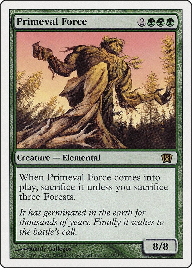 Image for Primeval Force (273) [8th Edition] - Magic: The Gathering