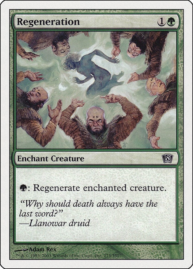 Image for Regeneration (275) [8th Edition] - Magic: The Gathering