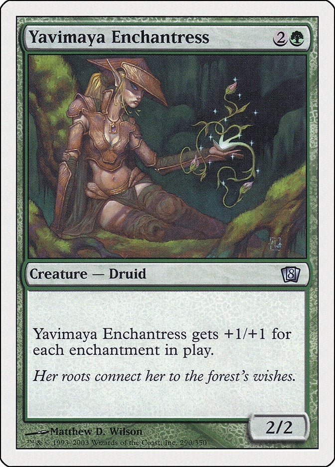 Image for Yavimaya Enchantress (290) [8th Edition] - Magic: The Gathering