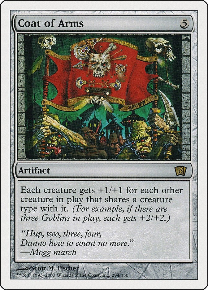 Image for Coat of Arms (294) [8th Edition] - Magic: The Gathering