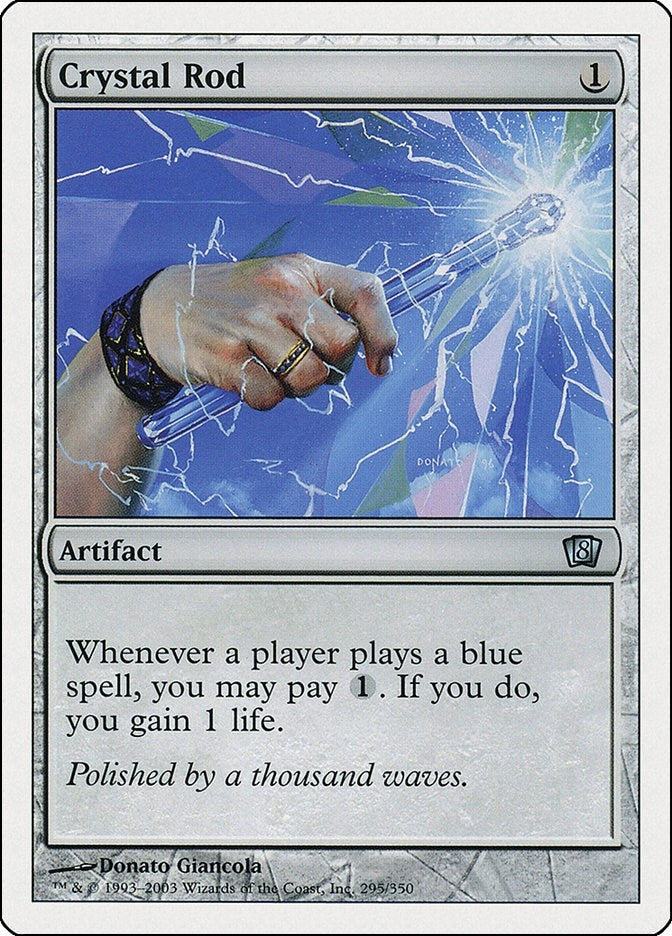 Image for Crystal Rod (295) [8th Edition] - Magic: The Gathering