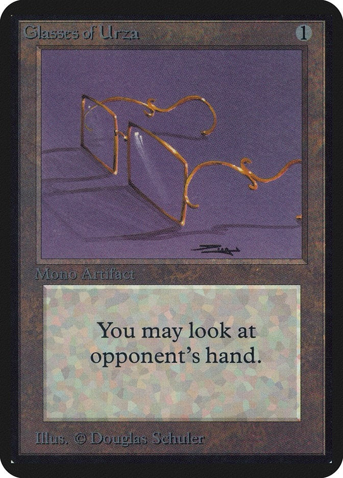 Image for Glasses of Urza [Alpha Edition] - Magic: The Gathering