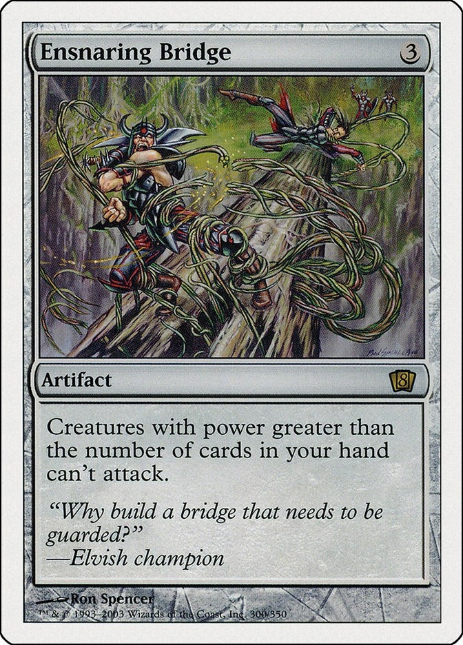Image for Ensnaring Bridge (300) [8th Edition] - Magic: The Gathering