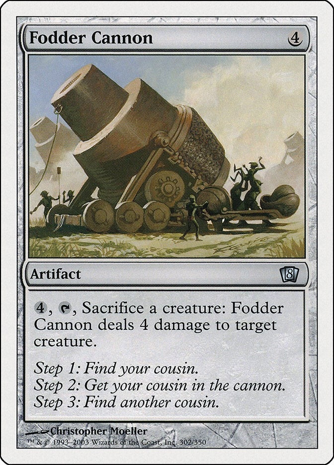 Image for Fodder Cannon (302) [8th Edition] - Magic: The Gathering