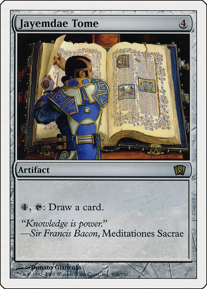 Image for Jayemdae Tome (306) [8th Edition] - Magic: The Gathering