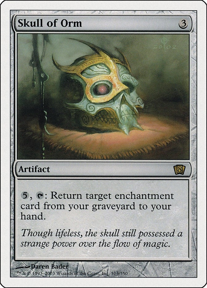 Image for Skull of Orm (313) [8th Edition] - Magic: The Gathering