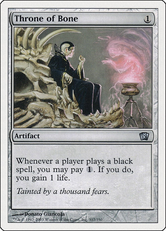 Image for Throne of Bone (317) [8th Edition] - Magic: The Gathering
