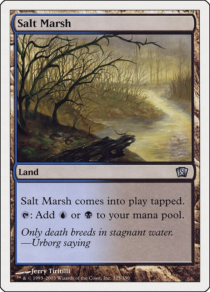 Image for Salt Marsh (325) [8th Edition] - Magic: The Gathering