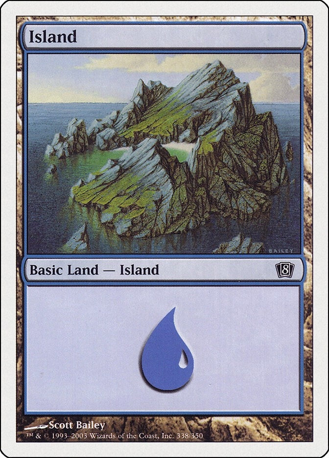 Image for Island (338) (338) [8th Edition] - Magic: The Gathering