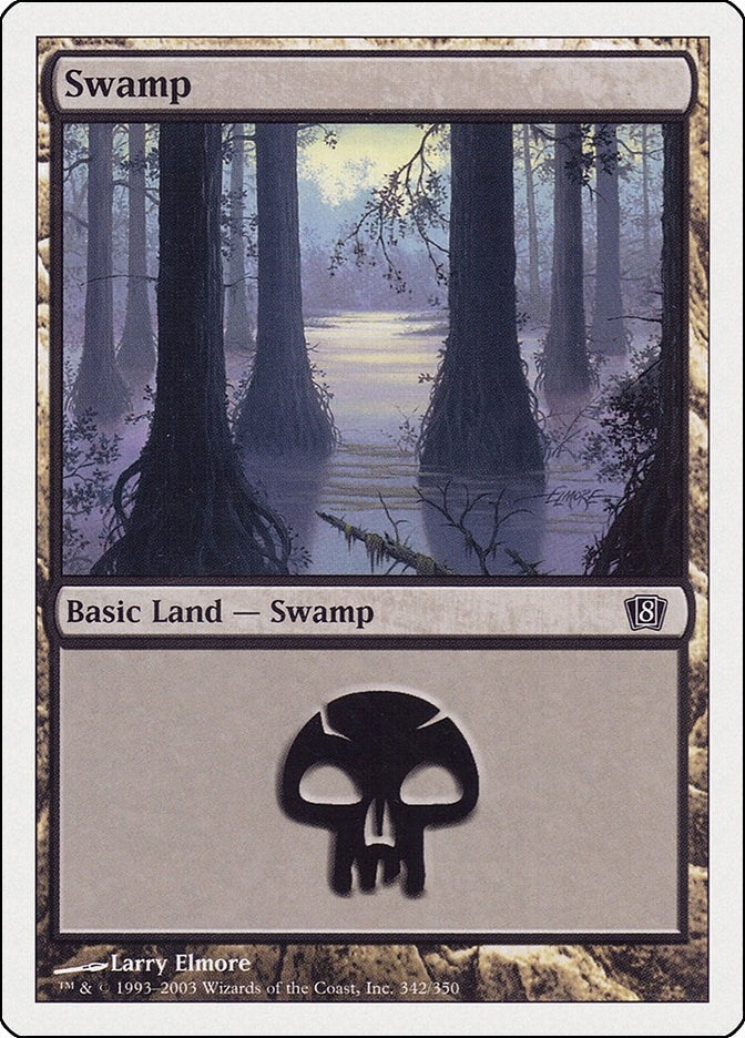 Image for Swamp (342) (342) [8th Edition] - Magic: The Gathering