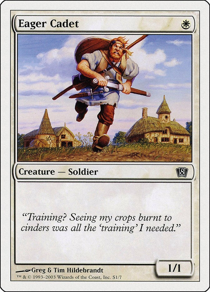 Image for Eager Cadet (S1) [8th Edition] - Magic: The Gathering