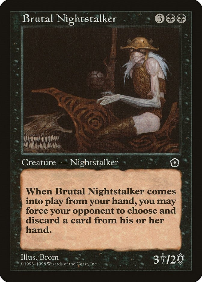 Image for Brutal Nightstalker [Portal Second Age] - Magic: The Gathering