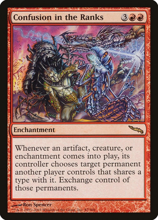 Image for Confusion in the Ranks (87) [Mirrodin] - Magic: The Gathering
