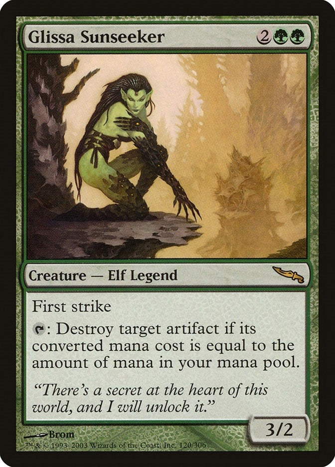 Image for Glissa Sunseeker (120) [Mirrodin] - Magic: The Gathering