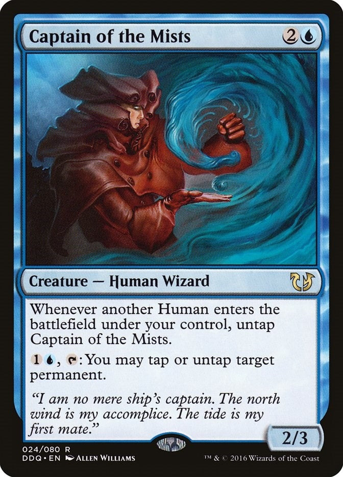 Image for Captain of the Mists (24) [Blessed vs. Cursed] - Magic: The Gathering