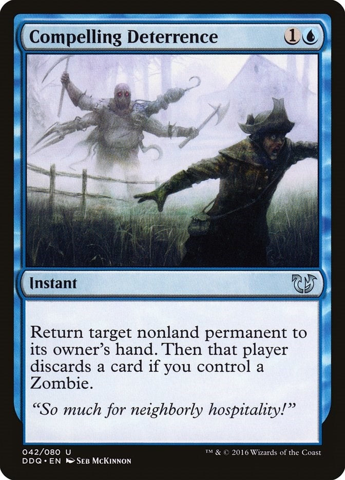 Image for Compelling Deterrence (42) [Blessed vs. Cursed] - Magic: The Gathering