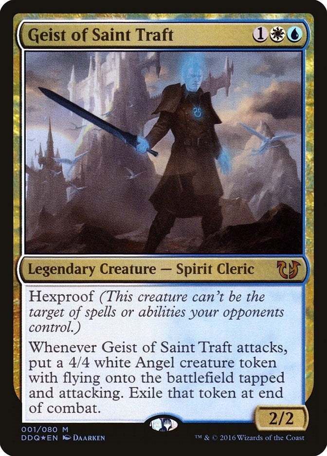 Image for Geist of Saint Traft (1) [Blessed vs. Cursed] - Magic: The Gathering