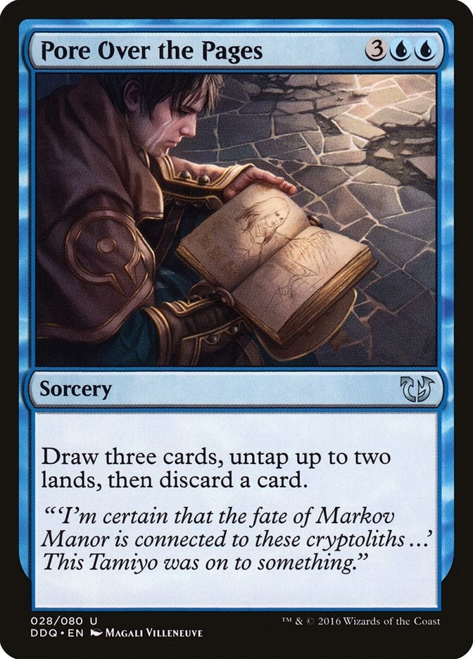 Image for Pore Over the Pages (28) [Blessed vs. Cursed] - Magic: The Gathering
