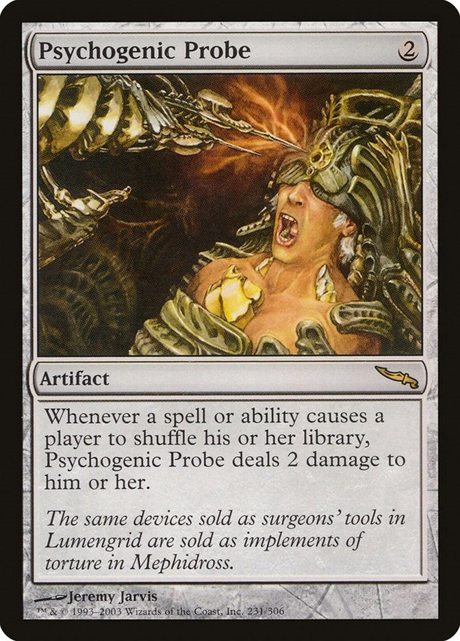 Image for Psychogenic Probe (231) [Mirrodin] - Magic: The Gathering