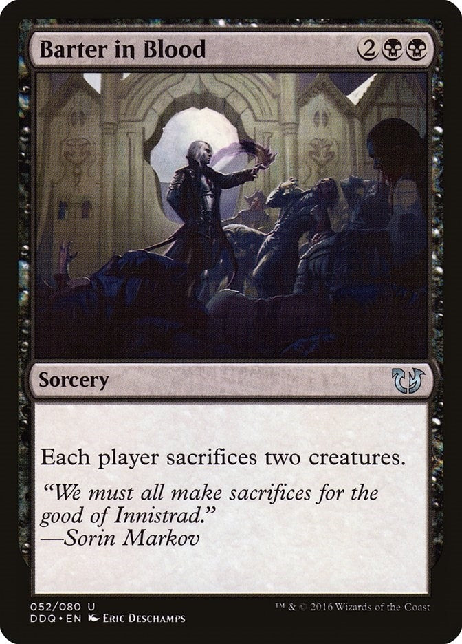Image for Barter in Blood (52) [Blessed vs. Cursed] - Magic: The Gathering