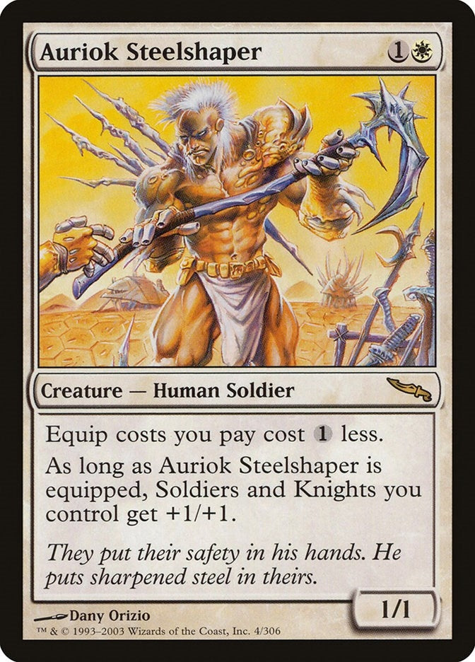 Image for Auriok Steelshaper (4) [Mirrodin] - Magic: The Gathering