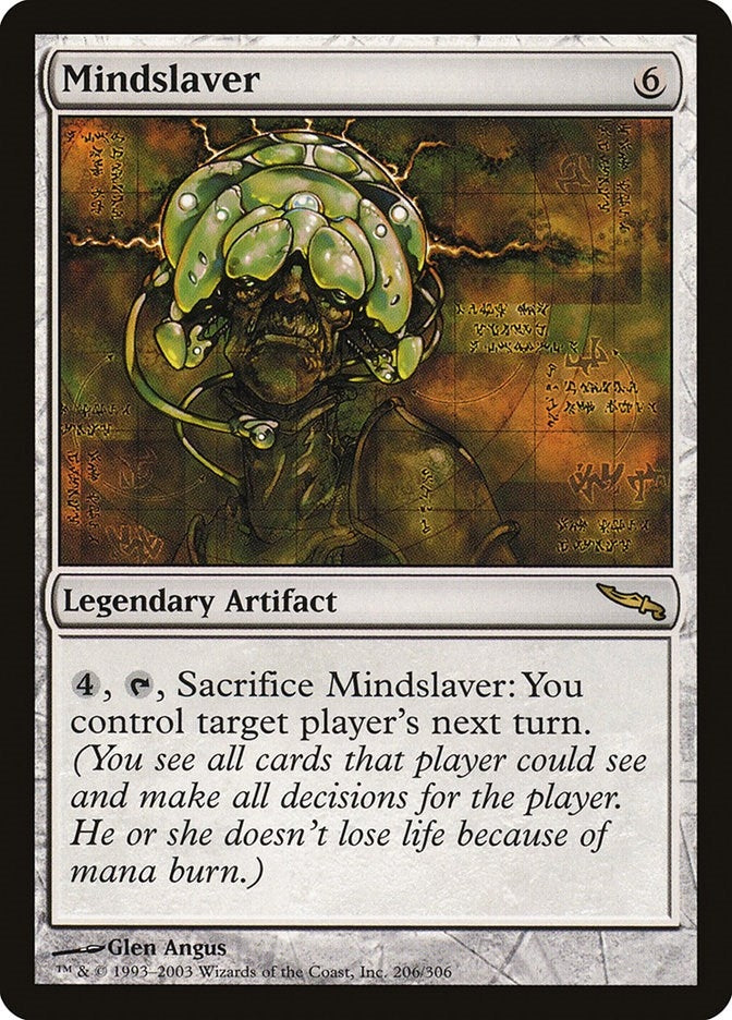 Image for Mindslaver (206) [Mirrodin] - Magic: The Gathering