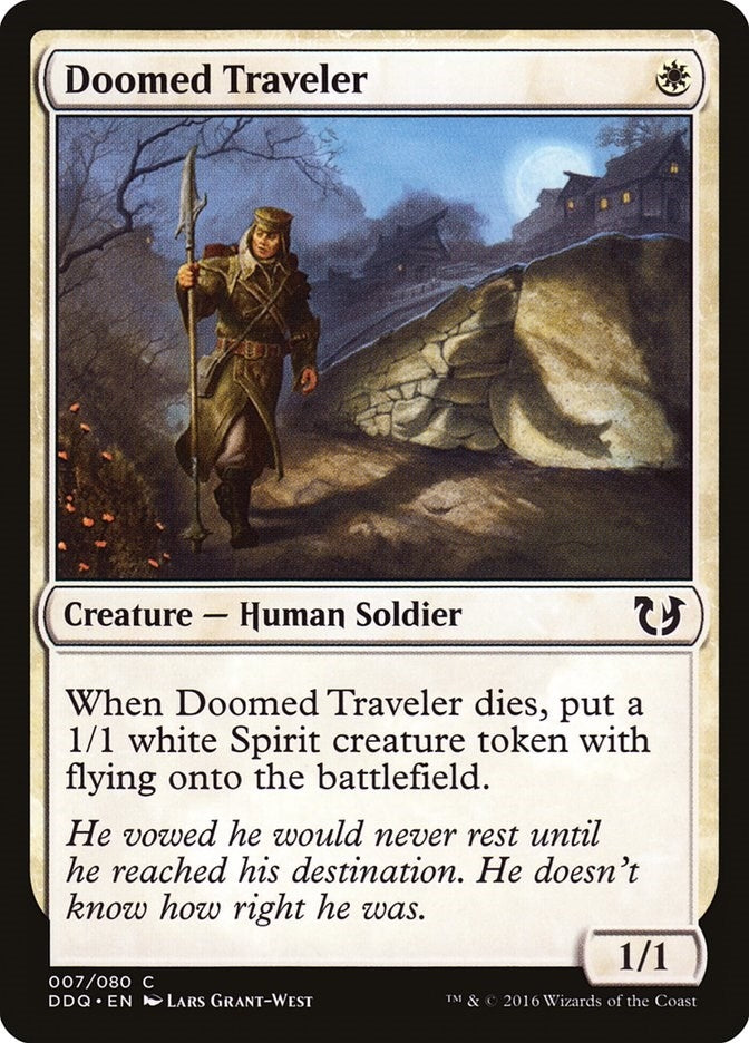 Image for Doomed Traveler (7) [Blessed vs. Cursed] - Magic: The Gathering