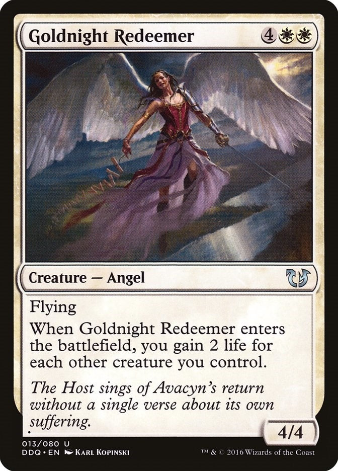 Image for Goldnight Redeemer (13) [Blessed vs. Cursed] - Magic: The Gathering